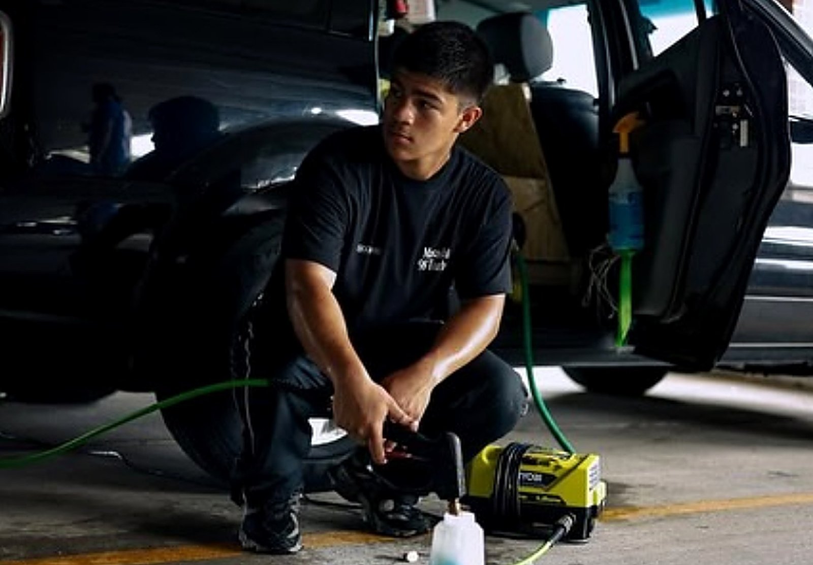 Richie Arenas, founder of Rich Detailing